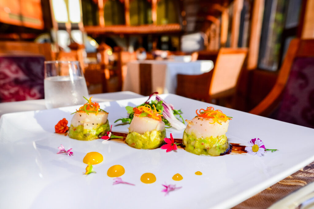 Caramelized Hokkaido Scallops at Caprice