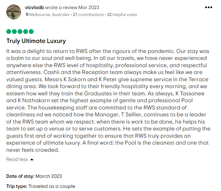 Royal Wing Suites Review