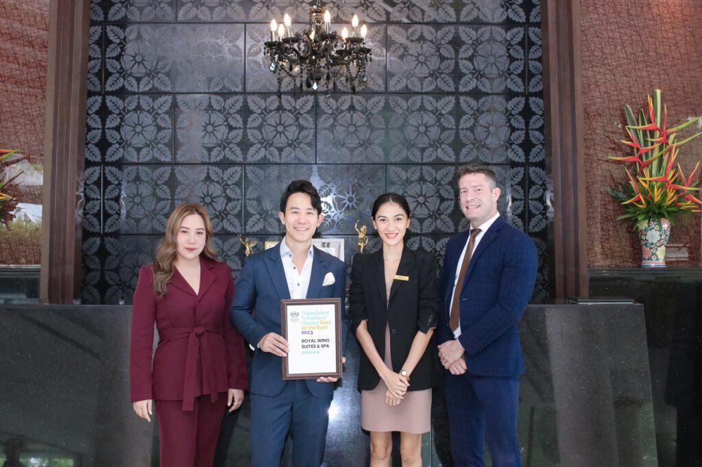 royal wing management with 9th tripadvisor award