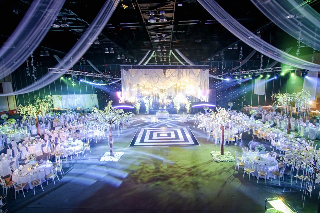 Grant event hall at PEACH for an Indian wedding ceremony