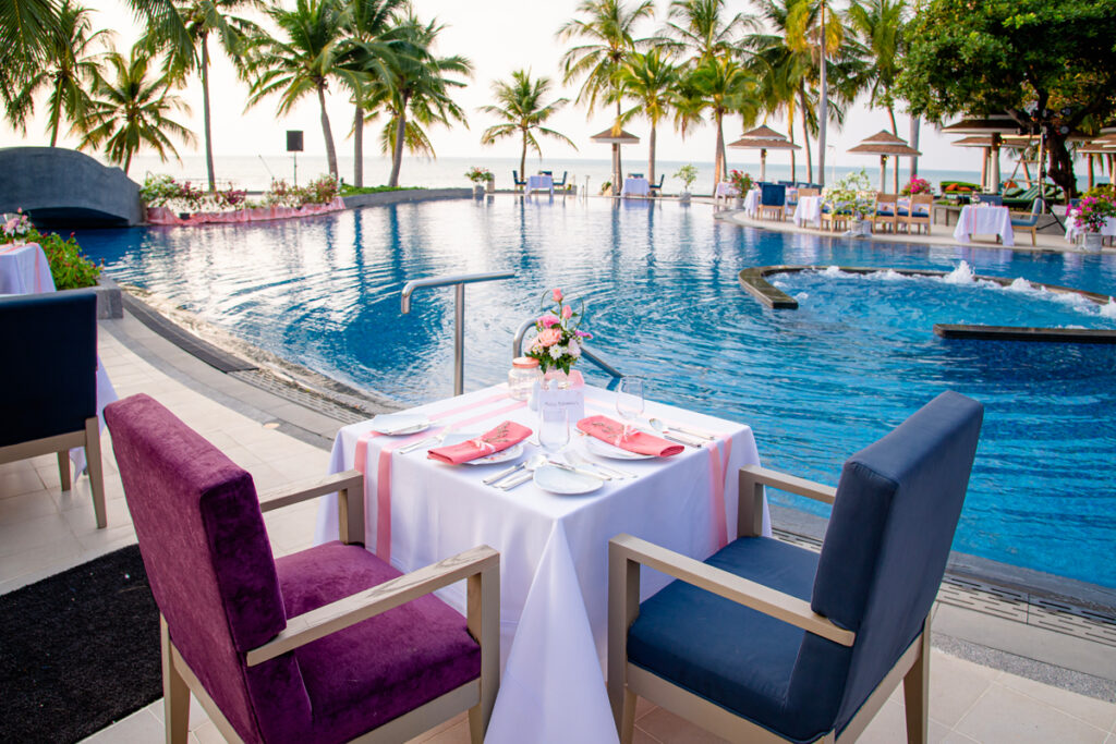 Enjoy an intimate Valentine's Day Dinner 2024 at our luxury Pattaya hotel