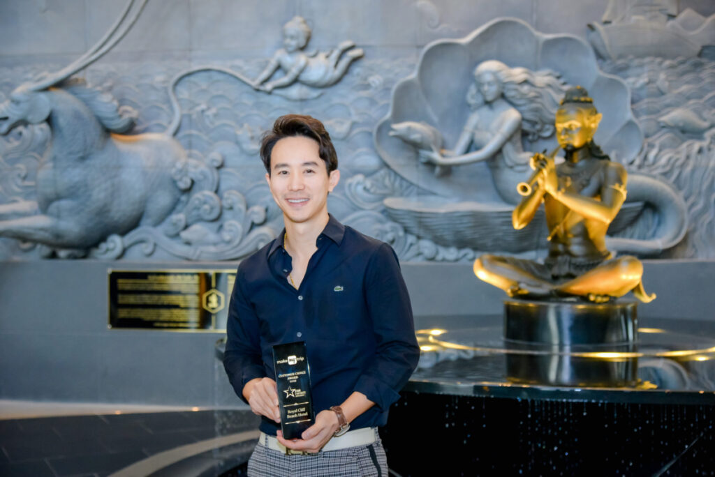 Winning the award as one of top luxury hotels in Thailand