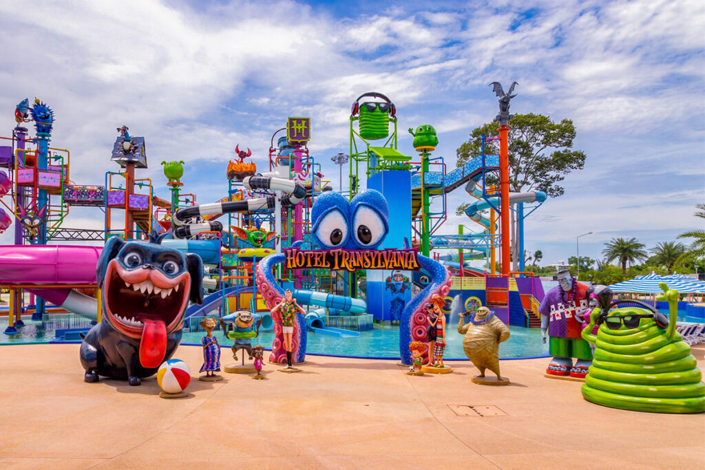Hotel Transylvania zone at Columbia Pictures Aquaverse
