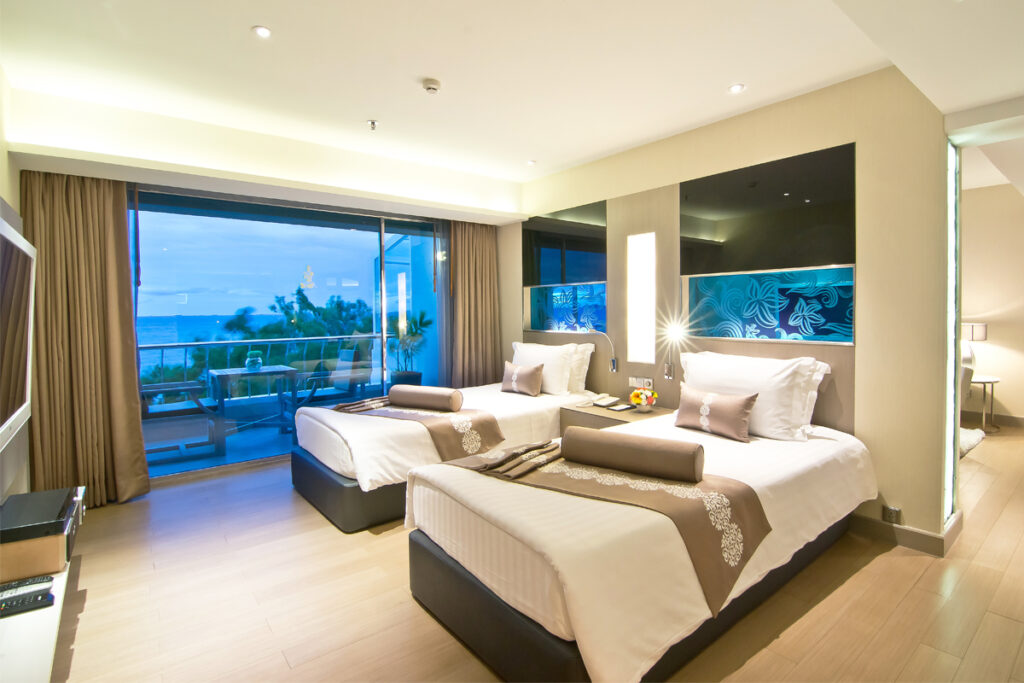 ห้องนอนที่ 2 ของห้องเพรสซิเดนท์เชียล แพลตตินั่ม สวีท