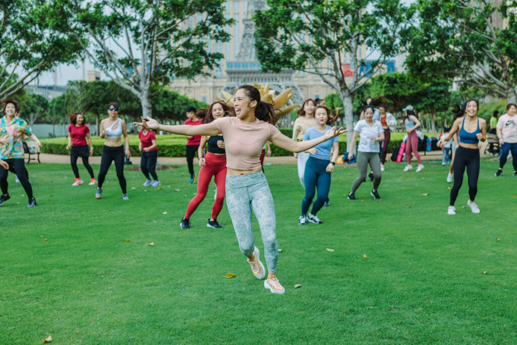 กิจกรรมออกกำลังกาย โดยโค้ชเดโบร่า