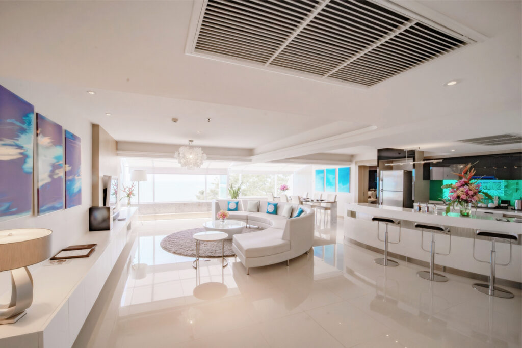 ห้องเพรสซิเดนท์เชียลแพลตตินัมสวีท ที่โรงแรม 5 ดาวพัทยาของเรา