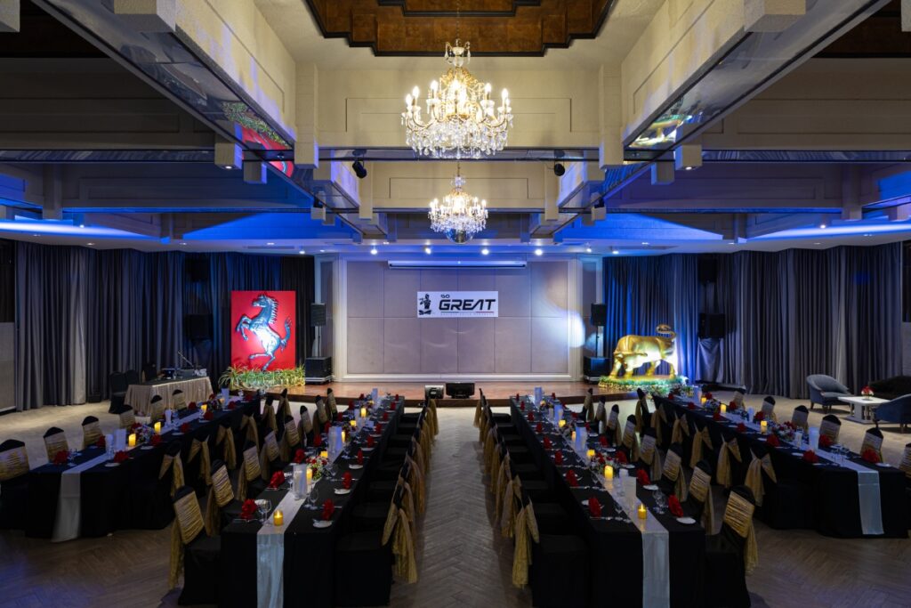 งานจัดเลี้ยงของกลุ่มคนรักรถหรู ณ โรงแรมพัทยา 5 ดาว