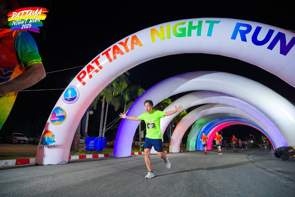 งานวิ่ง Pattaya Night Run เดือนมิถุนายน