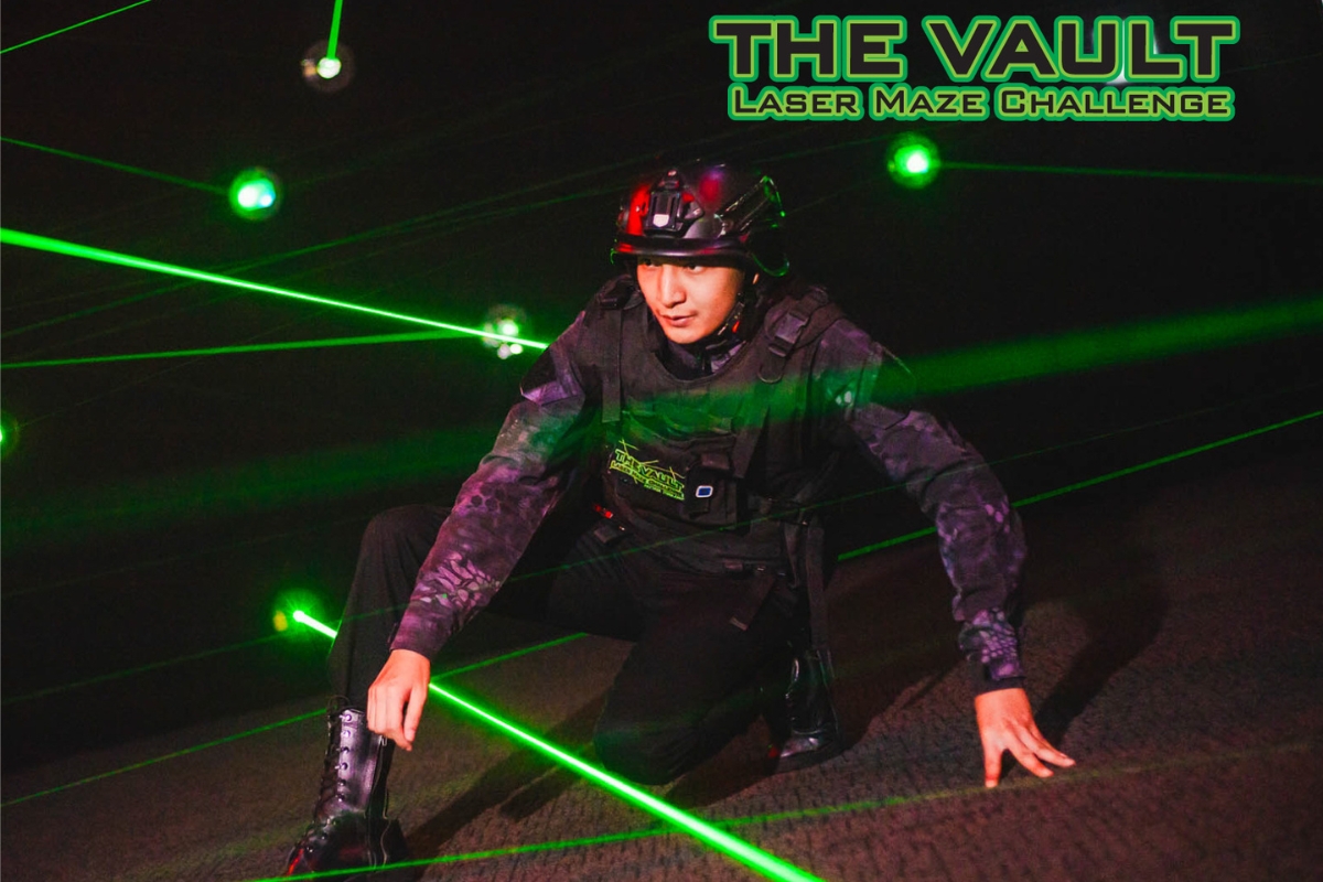laser maze attraction in pattaya